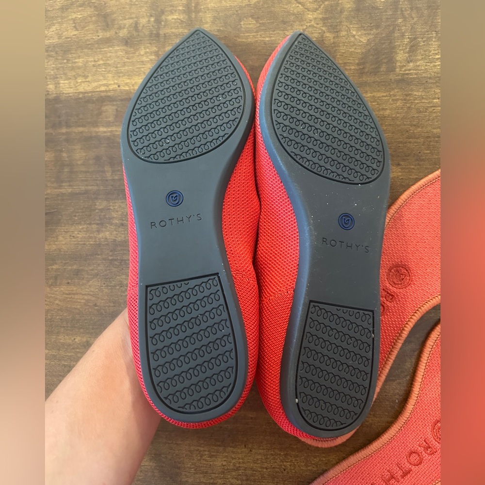 Retired Persimmon The Point Rothy’s Size 8 - image 5